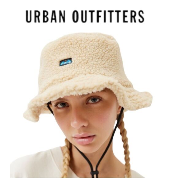NEW KAVU UO Urban Outfitters Fur Ball Boonie Cap Hat